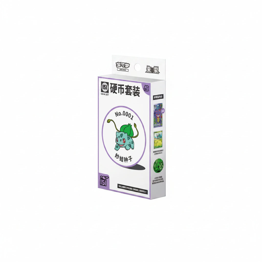 Pokemon Chinese 151 Surprise Coin Box 