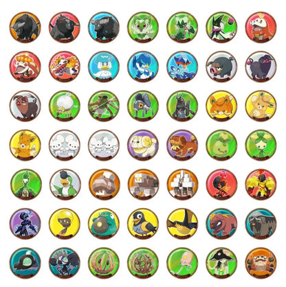 Pokémon Chinese Paldea Magnet Coin Set Vol 1