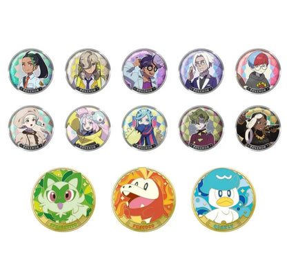 Pokémon Chinese Paldea Magnet Coin Set Vol 1