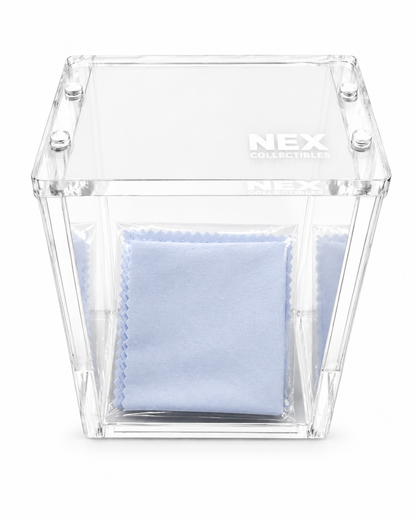 Pokemon Booster Bundle acrylic display case with the NEX Collectibles logo on the top.