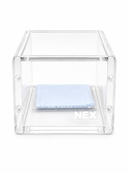Pokemon Booster Bundle Acrylic case with the Nex Collectibles branding. 