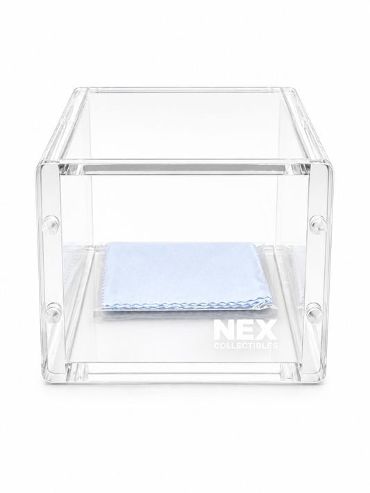 Pokemon Booster Bundle Acrylic case with the Nex Collectibles branding. 