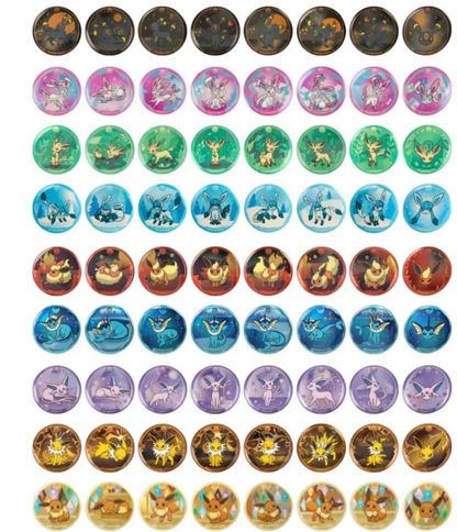Collection of Pokemon Terastal Gathering Badges